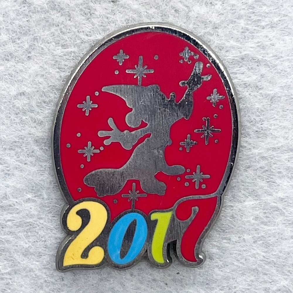 🔮 5/$25 Disney Fantasia Sorcerer Mickey Mouse 2017 Pin